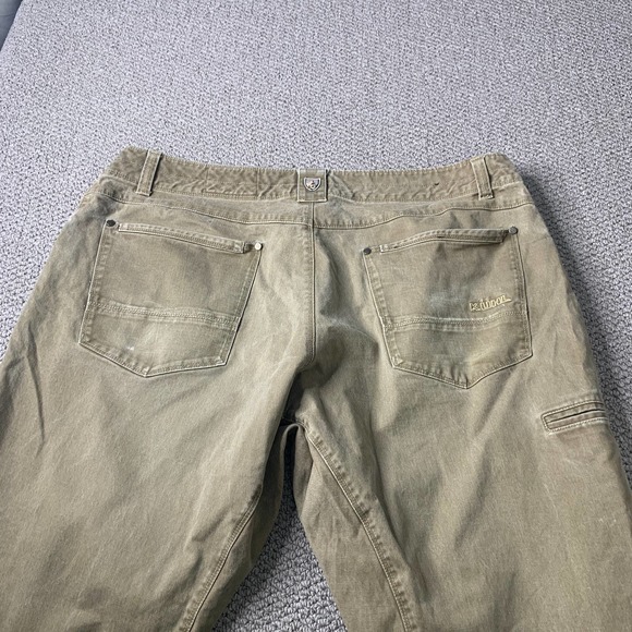 Kuhl Mens Jeans‎ Size 40X30 Brown Denim Straight Leg Pockets Outdoor Moto - Picture 7 of 13